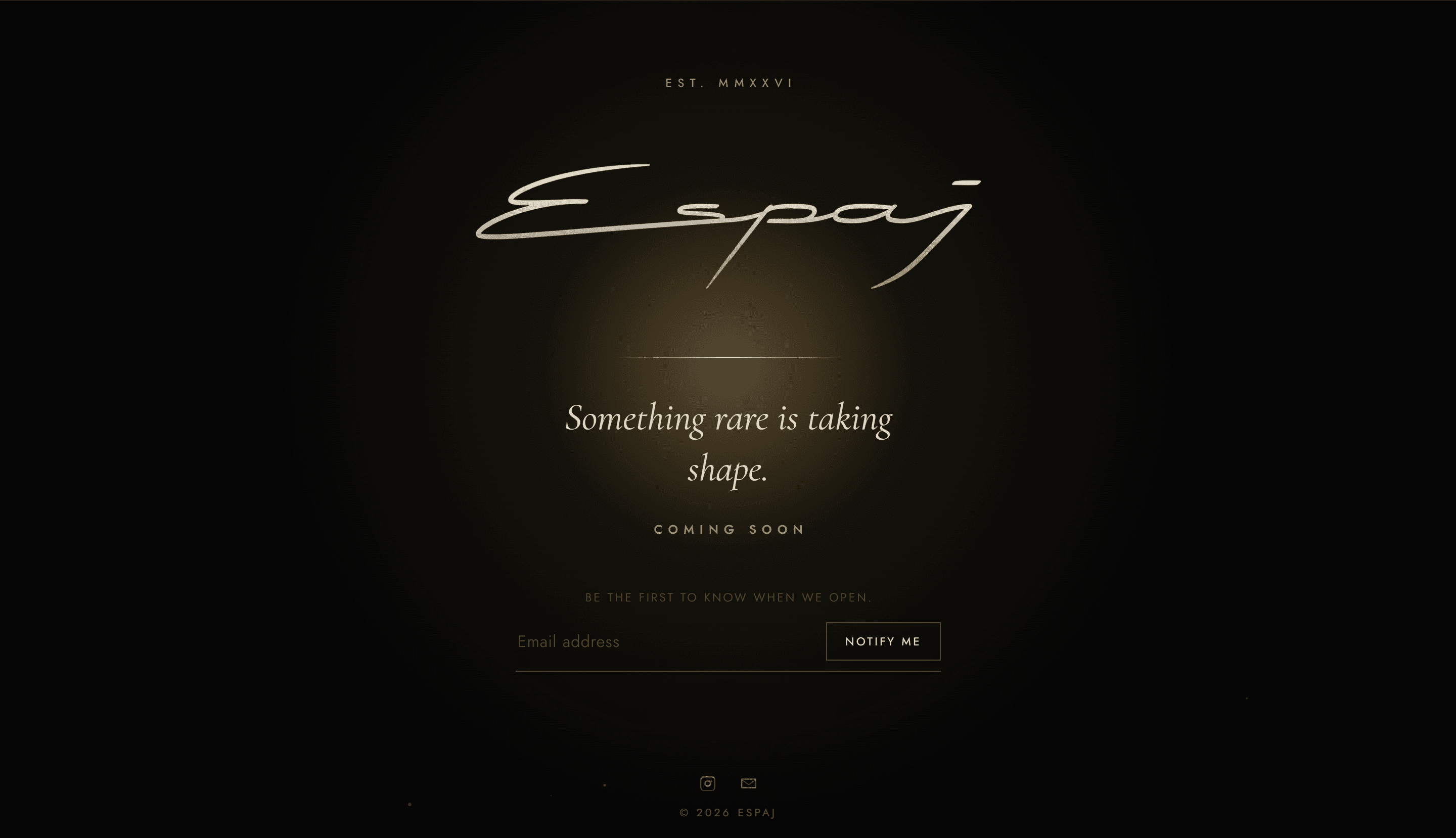 Espaj — Tasarım & Uygulama Stüdyosu Web Sitesi